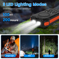 Solar Power Bank, 49800mAh Portable Charger with PD Fast Charging | 15W Wireless, Built-in Cables for Camping Hiking Travel - whimsywagon
