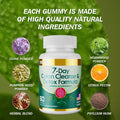 Herbal 7-Day Colon Cleanse & Detox capsules for digestive reset, featuring a bottle of supplement capsules on a white background.