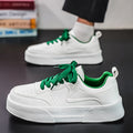 Men's White Casual Sneakers | Versatile Lightweight Sports Shoes