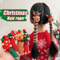 Christmas Spiral Hair Ties for Girls | Colorful Coil Elastics for Kids & Teens