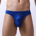 Men's transparent, loose, breathable, and comfortable underwear by CJ, shown in a natural fit on a model.
