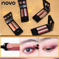 Gradient Two-Color Eyeshadow Palette | Buildable Matte & Shimmer Shades for Seamless Blending