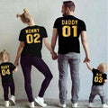 Family Matching T-Shirts | Short Sleeve Crewneck Tops for All