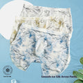 Transparent men's underwear by CJ featuring ultra-thin ice silk fabric, seamless design, U convex shape, and spacious big pouch.