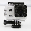 cj 4K sports action camera waterproof and rugged for diving, cycling, extreme sports, and vlogging with wide-angle lens