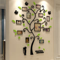 Customizable Family Photo Tree | Removable Wall Decal with Frames