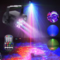 LED Stage Light Laser Projector | Voice-Controlled Disco Lamp with Sound-Activated Party Lights for Home & DJ Shows