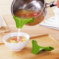 Silicone Kitchen Funnel | Flexible Soup & Liquid Funnel for Bottles, Jars, Containers