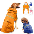 Reflective Dog Raincoat | Waterproof Safety Vest for Night walks