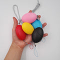 Oval Personal Safety Alarm | 120dB Self-Defense Anti-Tracking Device for Women, Kids & Elderly