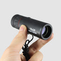 10x25 Pocket Monocular | HD Compact Telescope with Phone Adapter