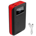10000mAh Portable Power Bank - LCD Display, Dual USB Output, Type-C/Micro/Lightning Input - whimsywagon