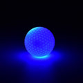 LED golf ball by CJ with flashing, glow-in-the-dark light for night golf practice and outdoor games.