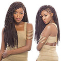 Black Braided Synthetic Wig | Pre-Styled Box Braids for Protective Styling
