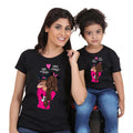 Cartoon Matching T-Shirts | Mother & Daughter Short Sleeve Tops