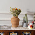 Rattan woven floral dry vases with decorative baskets, handcrafted creative vases for tabletop display by CJ