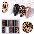 Snake & Star Nail Stickers | Instagram Classic Manicure Decals for Short Nails