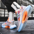 Men’s Low-Top Basketball Sneakers – Korean Style Youth Running & Leisure Shoes | Trendy All-Match Student Athletic Footwear