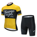 Summer Short-Sleeved Cycling Jersey – Breathable Bicycle Sportswear Suit | Custom Design Athletic Cycling Uniform for Men & Women
