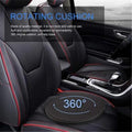 Ergonomic Swivel Seat Cushion for Office & Car - Breathable Rotating Pad for Back Pain Relief, Pregnant Women & Elderly Support