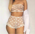 Elegant European and American erotic lingerie by CJ featuring seductive lace cover, designed for sensual appeal.
