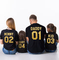 Family Matching T-Shirts | Short Sleeve Crewneck Tops for All
