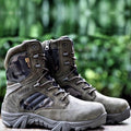 Delta High-Top Tactical Training Boots – Durable Cowhide Mountaineering & Combat Boots | Special Forces Military Footwear