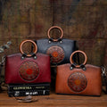 Vintage Genuine Leather Designer Handbag for Women – Fashion Shoulder Bag