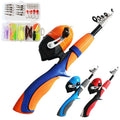 Telescopic Lure Rod with Gun Handle – Durable Fishing Rod & Gear Set | Lightweight Portable Fishing Equipment for Anglers