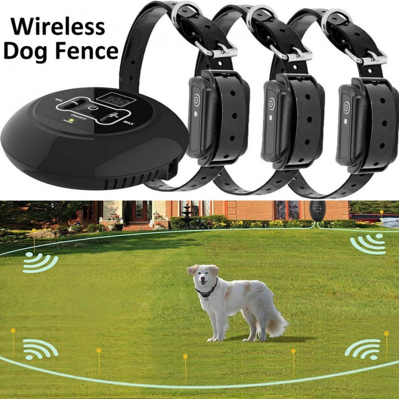 Electronic Pet Fence - Wireless Dog Containment & Training System ...