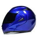 Bluetooth Motorcycle Helmet with Electric Sun Visor - Built-in Speaker & Mic