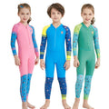 Children’s Quick-Drying Diving Suit – Long-Sleeve Snorkeling Swimwear for Boys & Girls | Sunscreen Protective Kids’ Swimwear, Two-Piece or One-Piece