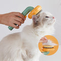 Self-Cleaning Slicker Brush | Gently Removes Loose Fur & Mats for Dogs & Cats - whimsywagon