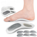 Detachable Breathable Foot Pads for Women – Combined Heel & Arch Support Cushion Inserts
