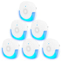 6-Pack Ultrasonic Pest Repeller Plug Ins for Home - Indoor Pest Control for Mice, Rodents, Spiders, & Insects - whimsywagon