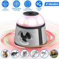 360° Ultrasonic Rodent Repeller - 4 Modes with Strobe Lights & Sound Alarm | Indoor Pest Control for Kitchen, Warehouse, Home