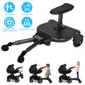 Universal Stroller Board with Seat - 2-in-1 Sit & Stand Attachment for Ages 3-7 - whimsywagon