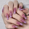Press On False Nails | Soft Gel Finish with Natural Look, Easy to Apply