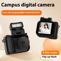 cj portable retro film camera, vintage 35mm camera for travel and photography, waterproof action camera in a compact design
