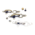 Alloy Metal Keychain Buckle – Durable Hanging Hook Decoration for Bags & Keys