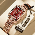 Luxury Women's Quartz Watch | Waterproof, Stainless Steel & Sapphire Glass
