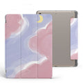 Minimalist Tablet Case with Pen Holder | Artistic Slim Protective Cover for iPad & Android Tablets