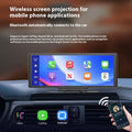 CarPlay Smart Screen with Built-in Dash Cam - All-in-One GPS Navigation & HD Display for Cars