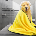 Super Absorbent Dog Towel | Quick-Dry Microfiber Bath Robe for Pets