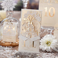 Elegant Wedding Invitation Suite | Customizable Design with RSVP Card