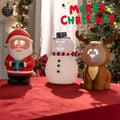 Talking Animated Snowman with Light-Up Eyes | Blinking Holiday Table Centerpiece & Gift