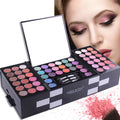 MISS ROSE 144 Color Makeup Kit | Professional Eyeshadow, Blush & Brow Palette with Mirrors