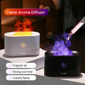3D Flame Effect Aroma Diffuser - USB Ultrasonic Humidifier with RGB Mood Lighting & Essential Oil Diffuser - whimsywagon
