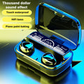 Waterproof Sports Earbuds – Bluetooth 5.1 | IPX5 Sweatproof Wireless - whimsywagon