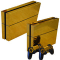 Gold Plating Film | Decorative Adhesive Gold Leaf Sticker for Crafts, Furniture & Home Décor